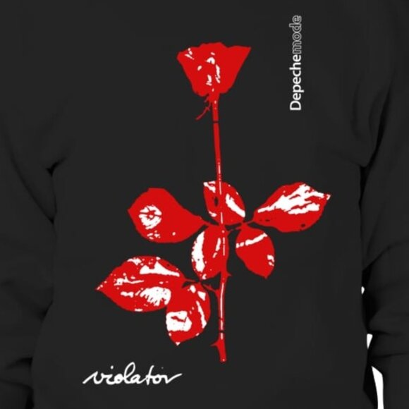 Depeche Mode Violator Sweatshirt Classic Rock Music Band Crewneck Pullover 05 - Picture 2 of 5